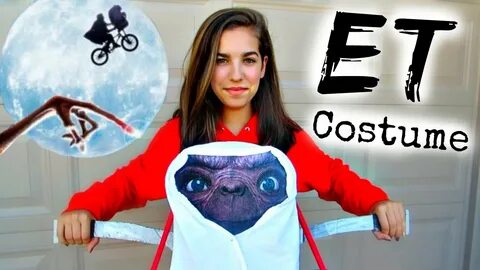 E.T & Elliot Costume Tutorial Quick and Easy - YouTube