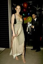 Katie Holmes - Long dress at Stella McCartney Store Birthday