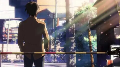 5 Centimeters Per Second - Train Crossing Super Anime