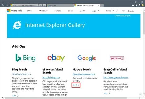 Internet Explorer: Сменить поисковую систему - DenTNT.trmw.r