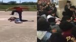 Violent school fights caught on camera - YouTube