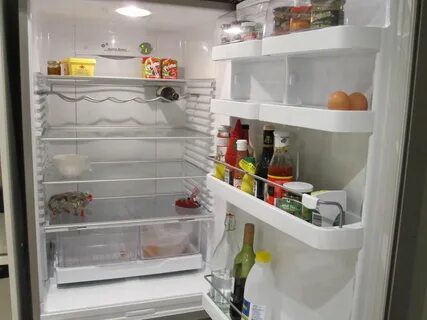 If the fridge weren’t always empty I’d eat, and eat, and eat