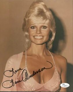 Loni_Anderson_Auto - Sitcoms Online Photo Galleries