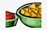Chips Clipart Chip Salsa - Chips And Guac Clipart - Free Tra