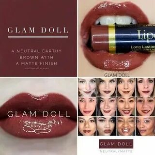 GLAM DOLL жидкий LipSense SeneGence губная помада - запечата