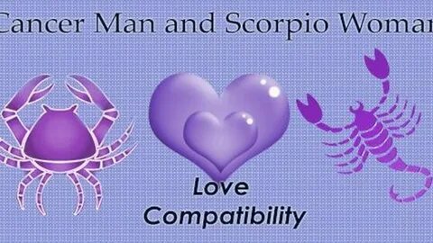 Are Cancers Compatible With Scorpio : Scorpio Man Cancer Wom