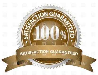 100 Satisfaction Guarantee Vector at Vectorified.com Collection of 100 Satisfact