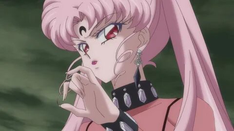 Sailor Moon Small Lady Serenity Chibiusa Black Lady Cosplay 