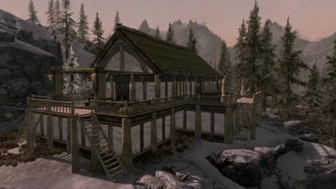 Балконы для DLC "Hearthfire" / Hearthfire Balconies - Дома I