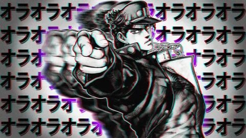 #911659 anime boys, katakana, anime, Jotaro Kujo, Jojo, anim