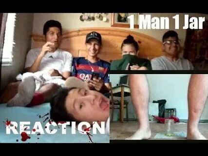 REACTION to 1 Man 1 Jar!! (+18) The Glass Jar Shatters in Hi
