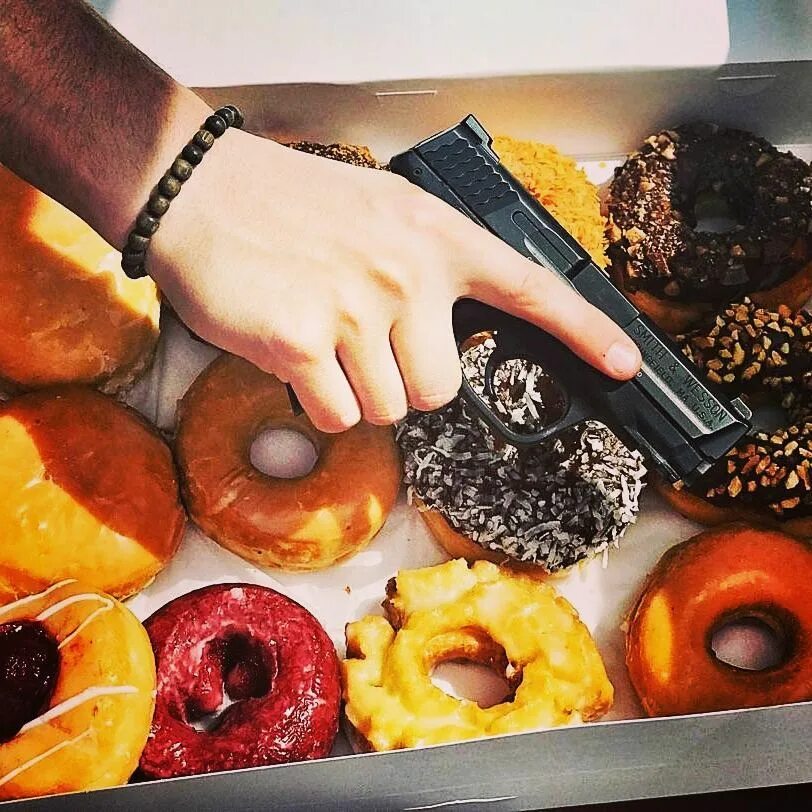 #2a #secondamendment #smithandwesson #donut #operator #Murica. 