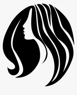 Woman With Long Hair - Hair Icon Png Free, Transparent Png ,