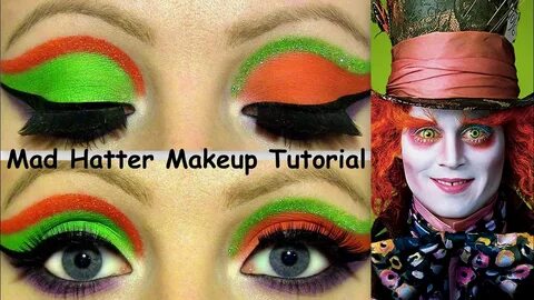 The Mad Hatter Makeup Tutorial! - YouTube