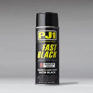 PJ1 Engine And Case Paint Satin Black Engine & Case Paint 16