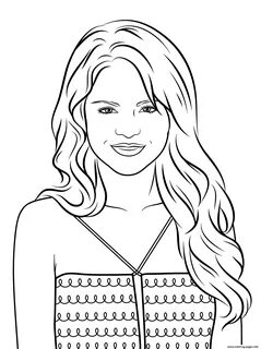 Popular Celebrity Coloring Pages - Jacqueline-Jia