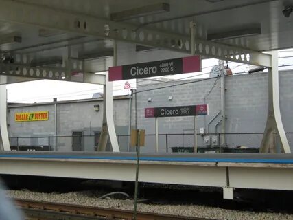 Cicero station (CTA Pink Line) - Wikipedia Republished // WI