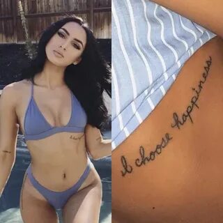 Sahlt - Alycia Tyre Writing Upper Shoulder Tattoo Steal Her 
