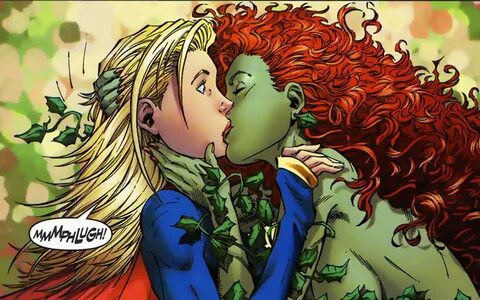 Supergirl & Poison Ivy Supergirl comic, Poison ivy comic, Po