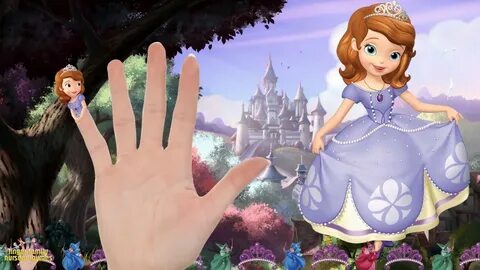 Sofia the First Finger Family Song Nursery Rhymes For Kids C