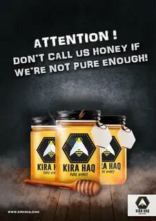 Kira Haq Honey Poster Design (2014) on Behance