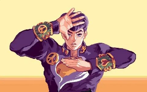 Pin by Татьяна Борисова on jjba Josuke poses, Jojo bizzare a