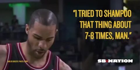 At last, Carlos Boozer explains that time he sprayed on fake