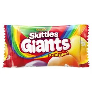 Skittles / Драже Skittles Giants - в 3 раза больше!, 45 г