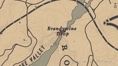 Red Dead Redemption 2 Online Brandywine Drop Treasure Map Gu