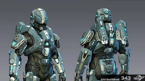 ArtStation - Halo 4 Gungnir Armor