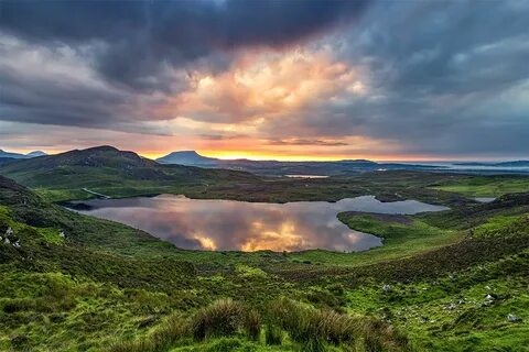 Greenan Lough & Muckish Mountain Irish Landscape Photographe