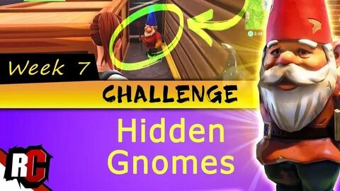 Fortnite WEEK 7 Challenge How to find Hidden Gnome Location 