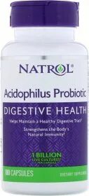 Желудочно-кишечный тракт NATROL Acidophilus Probiotic - купи