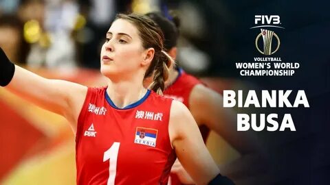 Bianka Busa Beautiful Volleyball I Serbia Women Volleyball W