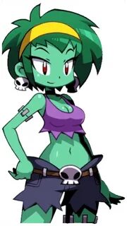 rottytops shantae sticker by @pinkprincesslush