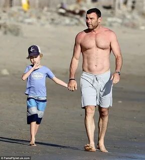 Naomi Watts and Liev Schreiber hit the beach for some St Pat