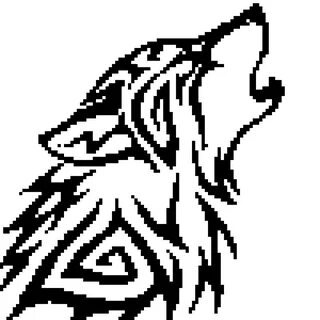 Pixilart - Wolf Pixel Art