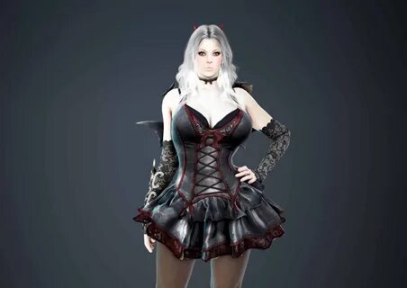 Black Desert Online - Halloween Outfits & Pets - Bloody Dres