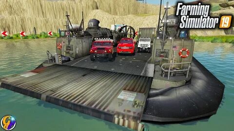 FS19- DRIVING MILITARY BOATS $230,000 MILITARY CARGO BOAT FA