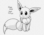 FREE eevee base, Pokemon character illustration png PNGBarn
