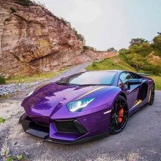 hypercars 24/7 on Instagram: "Purple lambo going wild. =====