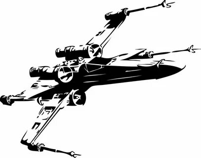 Star Wars X-wing Fighter Coloring Page - ninfieldce