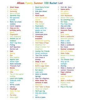 Top 100 Bucket List Related Keywords & Suggestions - Top 100