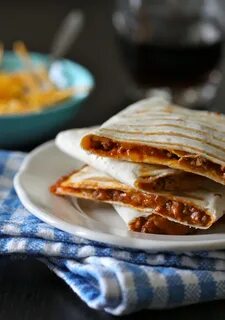 foodie fridays: sloppy joe quesadillas - The Curious Plate