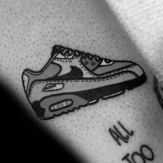 60 Nike Tattoo Designs For Men - Athletic Sneaker Ink Ideas 