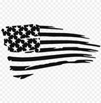 interior american flag clip art - thin blue line flag clipar