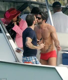 Marc Jacobs, 50, and his muscle-bound boyfriend Harry Louis,