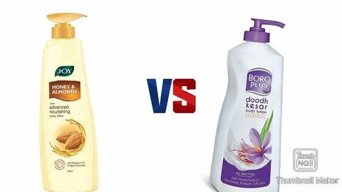 Joy body lotion V/S Boro Plus - which is better? - YouTube