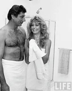 Joe Namath and Farrah Fawcett shave cream commercial 70's Fl