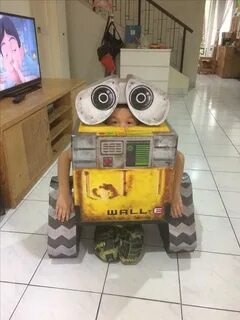 Wall-e costume diy Wall e costume, Halloween party kids, Fam